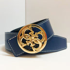Fashion Luxury Belt High Quality Women Genuine Real Leather Dress Strap for Jeans Waistband