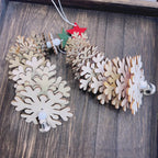 $10 christmas gifts Wooden Ornaments For Christmas Tree Multi-layer Wooden Christmas Tree Hangable Ornaments 3D Christmas Tree Decor Christmas