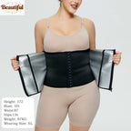 Compression Black Slim Belt for Women Shaper Weight Loss Ladies Fitness Waist Trainer Shaper