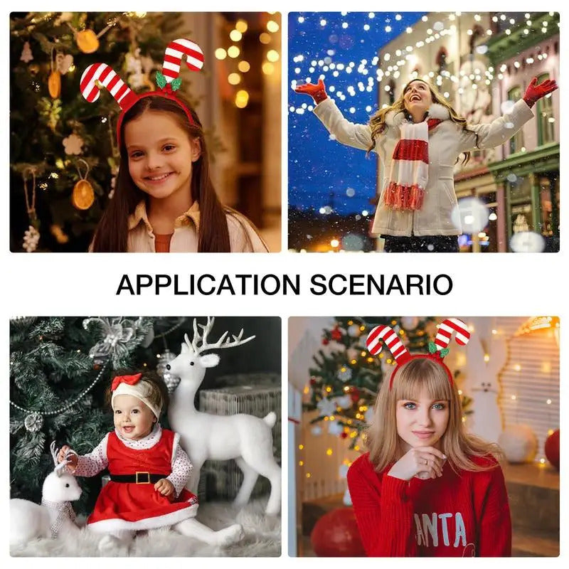 $10 christmas gifts Christmas Headband Cartoon Red Santa Claus Hairband Merry Christma Gifts For Kids Headwear Happy New Year $10 gift ideas