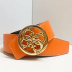 Fashion Luxury Belt High Quality Women Genuine Real Leather Dress Strap for Jeans Waistband