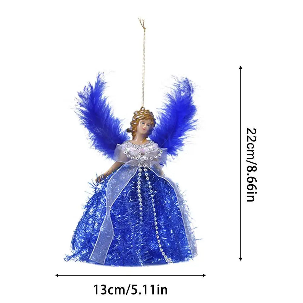 $10 christmas gifts 2025 Christmas Tree Pendant Hanging Ornaments 2025 New Year Gifts Christmas Plush Angel Dolls Decoration For Home Decorations