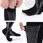Compression Stockings Outdoor  Men's Women's Socks  Basketball Bicycle Sock Printed Sports Natural Walking