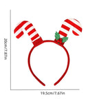 $10 christmas gifts Christmas Headband Cartoon Red Santa Claus Hairband Merry Christma Gifts For Kids Headwear Happy New Year $10 gift ideas