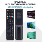 Universal Tv Remote for Lg, Samsung, Tcl, Philips, Vizio, Sharp, Sony, Panasonic, Sanyo, Insignia, Toshiba and Other Brands Lcd L