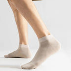 High Quality Men Combed Cotton Socks Short Breathable Odor proof and antibacterial Business Spring Summer for Male sock