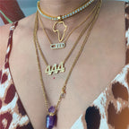 $10 christmas gifts Angel Number 1111 Necklace For Women 111 222 333 444 777 Stainless Steel Choker Chain Jewelry Best Friends Birthday Gift BFF