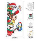 $10 christmas gifts Window Decals For Christmas Winter Snowflake Static Clings Christmas Ambience Window Decor Accessories For Tiles Household
