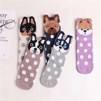 Women Animal Cotton Socks Autumn Winter High Quality Casual Tube Socks Female Ladies Lovely Cartoon Socks
