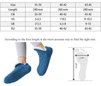 Winter Thermal Men's Slipper Socks Warm Short Cotton Thickened Soft Non-Slip Fuzzy Floor Socks for Home Sleeping Male Fluffy