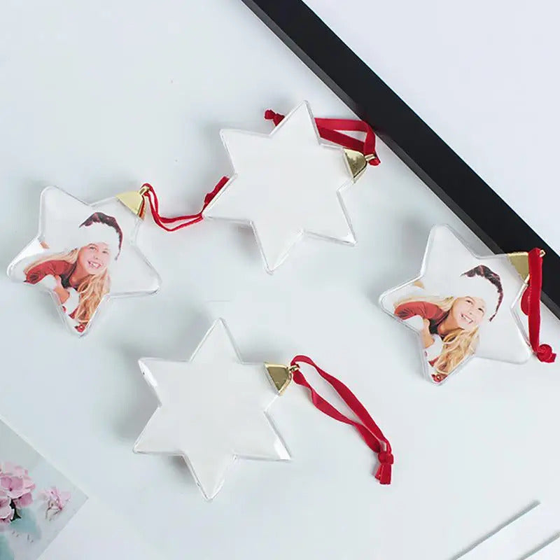 $10 christmas gifts Christmas Transparent Photo Ball Personalize DIY Photo Ball Ornaments DIY Christmas Tree Hanging Craft Ball Ornament Decor