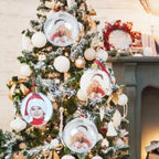 $10 christmas gifts Christmas Transparent Photo Ball Personalize DIY Photo Ball Ornaments DIY Christmas Tree Hanging Craft Ball Ornament Decor