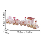 $10 christmas gifts Wooden Train Christmas Ornament Merry Christmas Decoration For Home 2025 Xmas Gifts Noel Natal Navidad New Year 2025