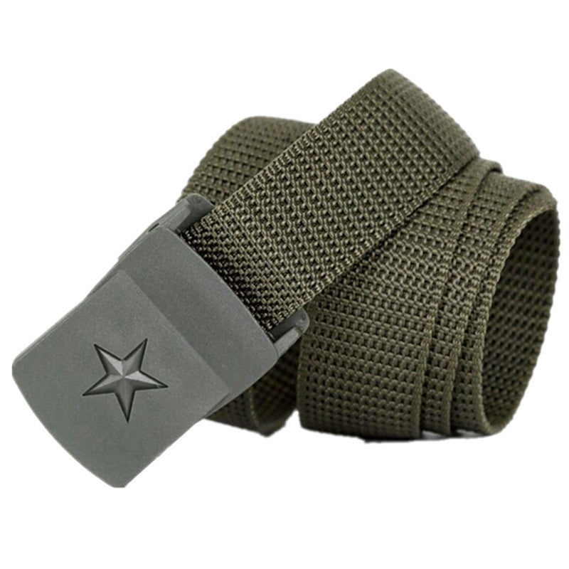 Woven Nylon Canvas Inner Belt for Men Women