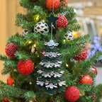 $10 christmas gifts Wooden Ornaments For Christmas Tree Multi-layer Wooden Christmas Tree Hangable Ornaments 3D Christmas Tree Decor Christmas