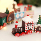 $10 christmas gifts Wooden Train Christmas Ornament Merry Christmas Decoration For Home 2025 Xmas Gifts Noel Natal Navidad New Year 2025