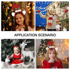 $10 christmas gifts Christmas Headband Cartoon Red Santa Claus Hairband Merry Christma Gifts For Kids Headwear Happy New Year $10 gift ideas