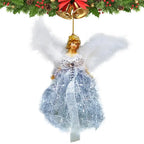$10 christmas gifts 2025 Christmas Tree Pendant Hanging Ornaments 2025 New Year Gifts Christmas Plush Angel Dolls Decoration For Home Decorations