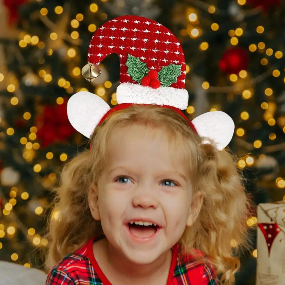 $10 christmas gifts Christmas Headband Cartoon Red Santa Claus Hairband Merry Christma Gifts For Kids Headwear Happy New Year $10 gift ideas