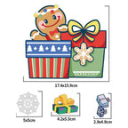 $10 christmas gifts Window Decals For Christmas Winter Snowflake Static Clings Christmas Ambience Window Decor Accessories For Tiles Household