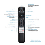 New RC813 FMB1 Voice Remote Control Suitable for TCL Q550G Q650G Q670G Q750G S370G LED UHD QLED Smart TVs