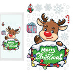 $10 christmas gifts Window Decals For Christmas Winter Snowflake Static Clings Christmas Ambience Window Decor Accessories For Tiles Household
