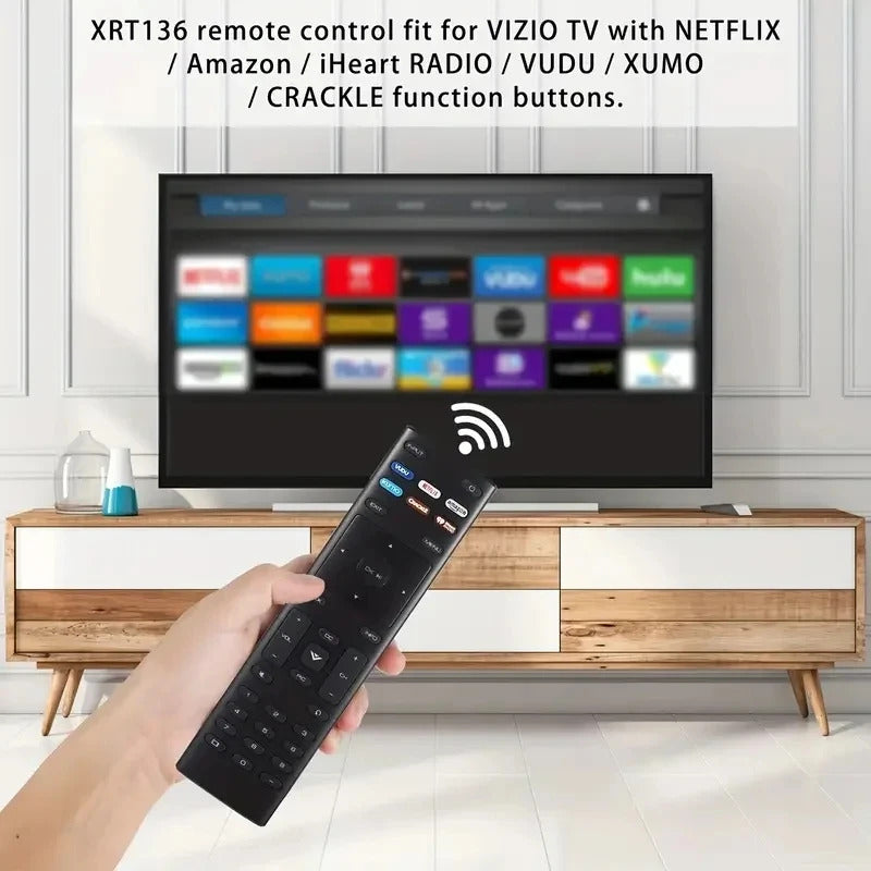 Universal Replace Remote  XRT140 for VIZIO All LCD LED HDTV HD UHD HDR 4K Smart TVs, OLED P M V Series Television, OLED55-H1