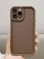 $10 christmas gifts Simple Solid Matte Anti Drop Soft Case Compatible With  iPhone15Promax Christmas Gift For Friends, Classmates Or Oneself