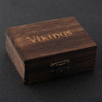 $20 christmas gifts Vikings Jewelry Stainless Steel Shield Pendant necklace CelticKnote never fade with wooden box as men gift $20 gift ideas