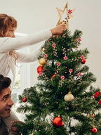 $10 christmas gifts Christmas Candy Cane Decorations Christmas Tree Decoration Red White Lollipop Decoration Curved Candy Christmas Tree Stems Decor