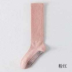 long pilates grip socks