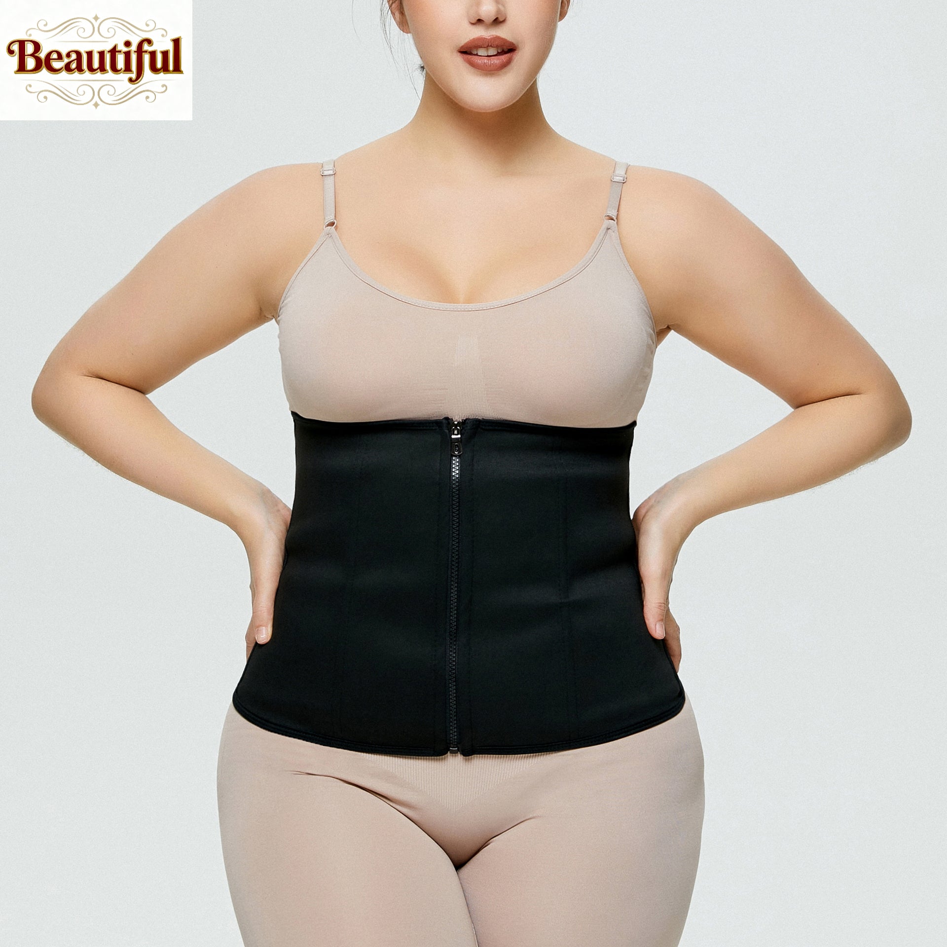 Compression Black Slim Belt for Women Shaper Weight Loss Ladies Fitness Waist Trainer Shaper