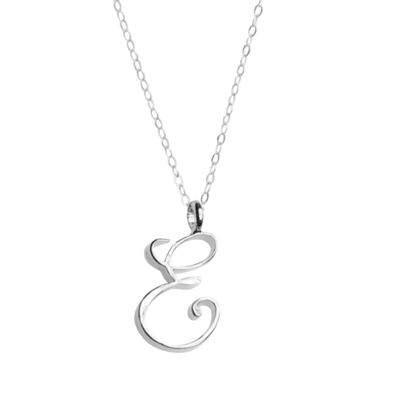 $10 christmas gifts Ladies Pendant Necklace Hundred Matching Clavicle Chain English 26 Classic Letter Home Diy Dainty Circle Necklaces Daily Decor