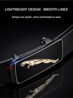 Fashion Casual Belts Leather Men Trendy Pants Genuine Mens Leather Belts Alloy Automatic Buckle Belt