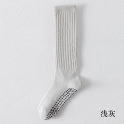 long pilates grip socks