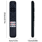 New RC813 FMB1 Voice Remote Control Suitable for TCL Q550G Q650G Q670G Q750G S370G LED UHD QLED Smart TVs