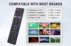 Universal Tv Remote for Lg, Samsung, Tcl, Philips, Vizio, Sharp, Sony, Panasonic, Sanyo, Insignia, Toshiba and Other Brands Lcd L