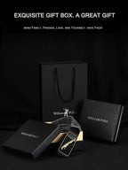 Fashion Casual Belts Leather Men Trendy Pants Genuine Mens Leather Belts Alloy Automatic Buckle Belt