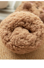 Floor Socks Women Autumn and Winter Velvet Coral Fleece Socks Sleep Home Slippers Snow Socks Confinement Bear Carpet Socks