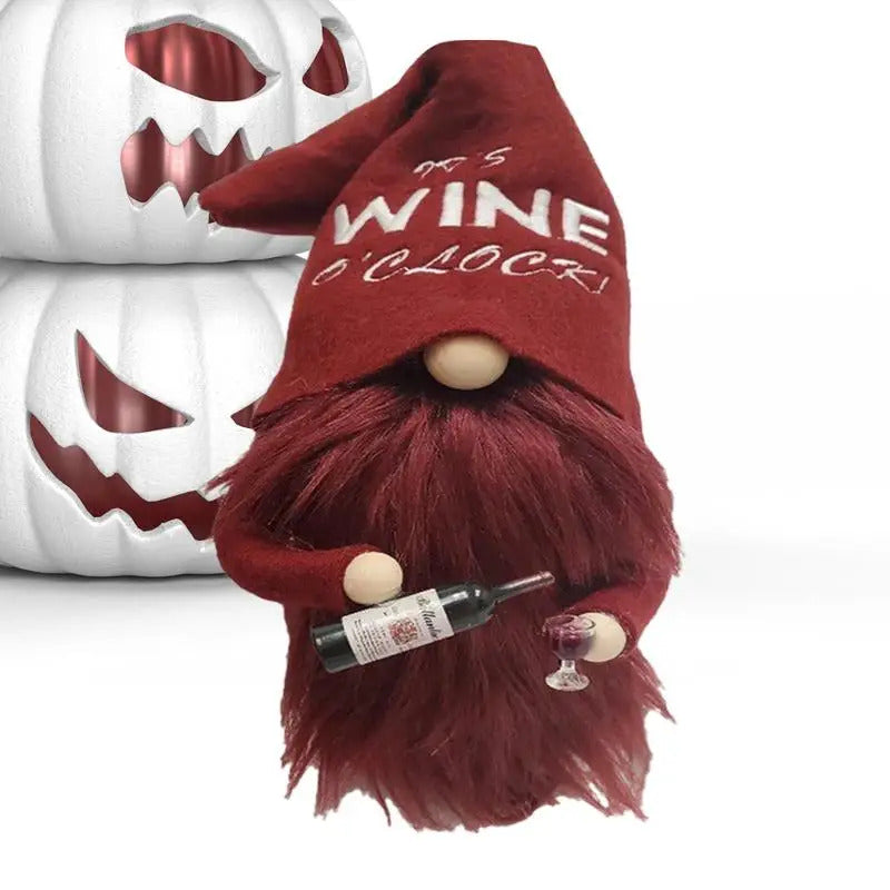 $10 christmas giftsS tuffed Gnomes 11.81-Inch Faceless Doll Swedish Tomte Plush Desktop Decor Halloween Dwarf Doll Cute Collectible Figurines for