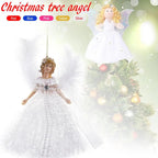 $10 christmas gifts 2025 Christmas Tree Pendant Hanging Ornaments 2025 New Year Gifts Christmas Plush Angel Dolls Decoration For Home Decorations
