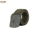 Woven Nylon Canvas Inner Belt for Men Women