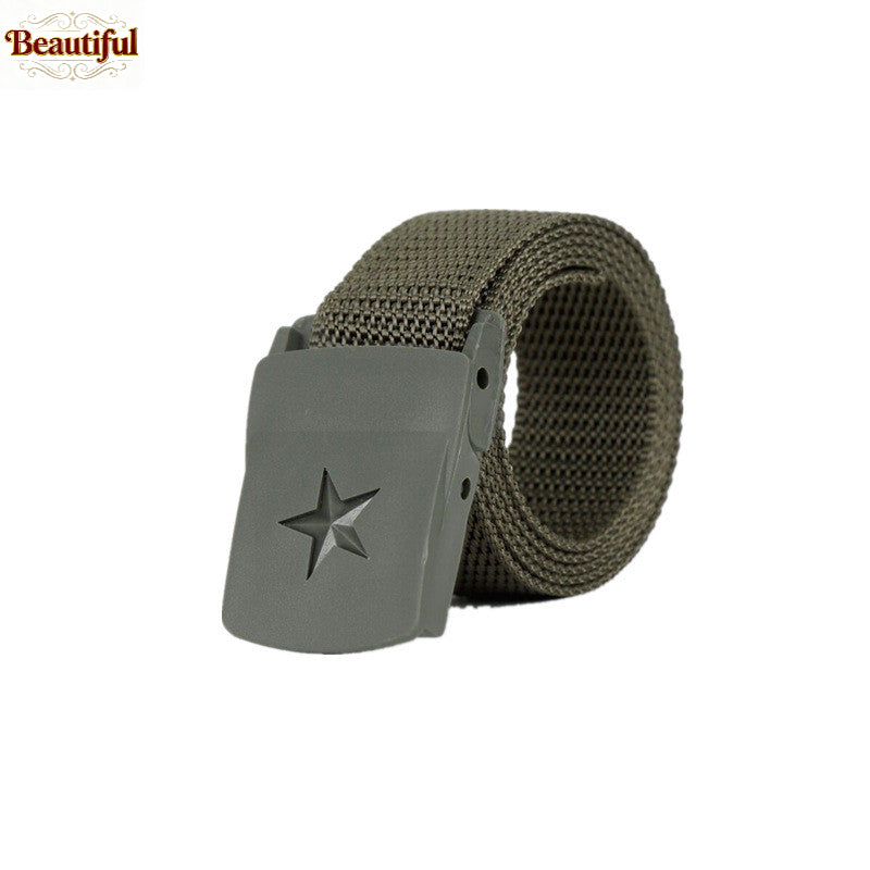 Woven Nylon Canvas Inner Belt for Men Women