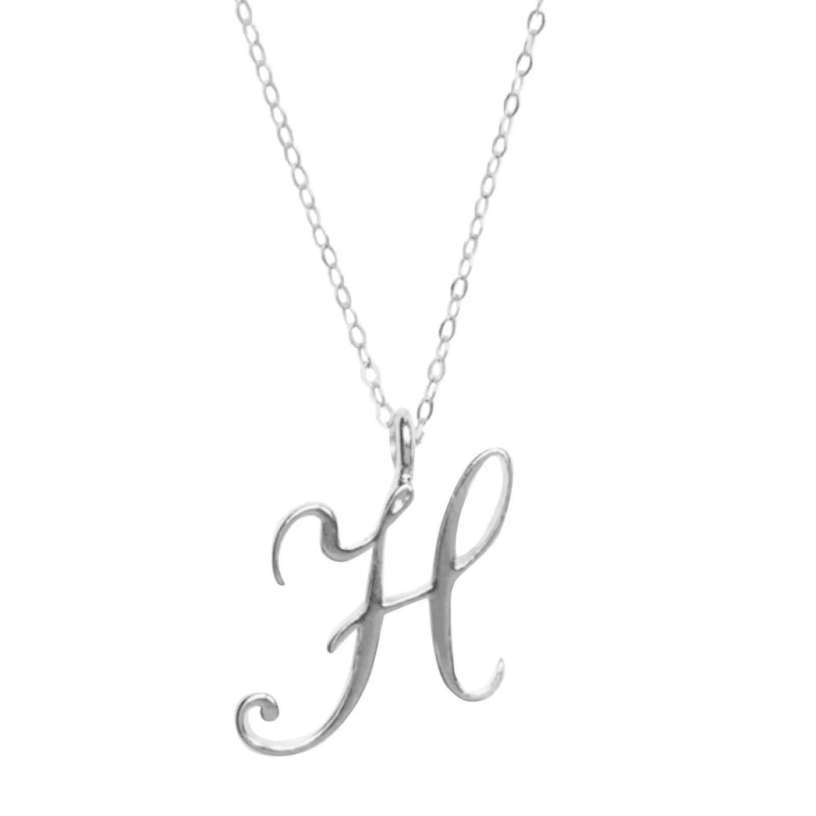 $10 christmas gifts Ladies Pendant Necklace Hundred Matching Clavicle Chain English 26 Classic Letter Home Diy Dainty Circle Necklaces Daily Decor