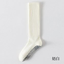 long pilates grip socks