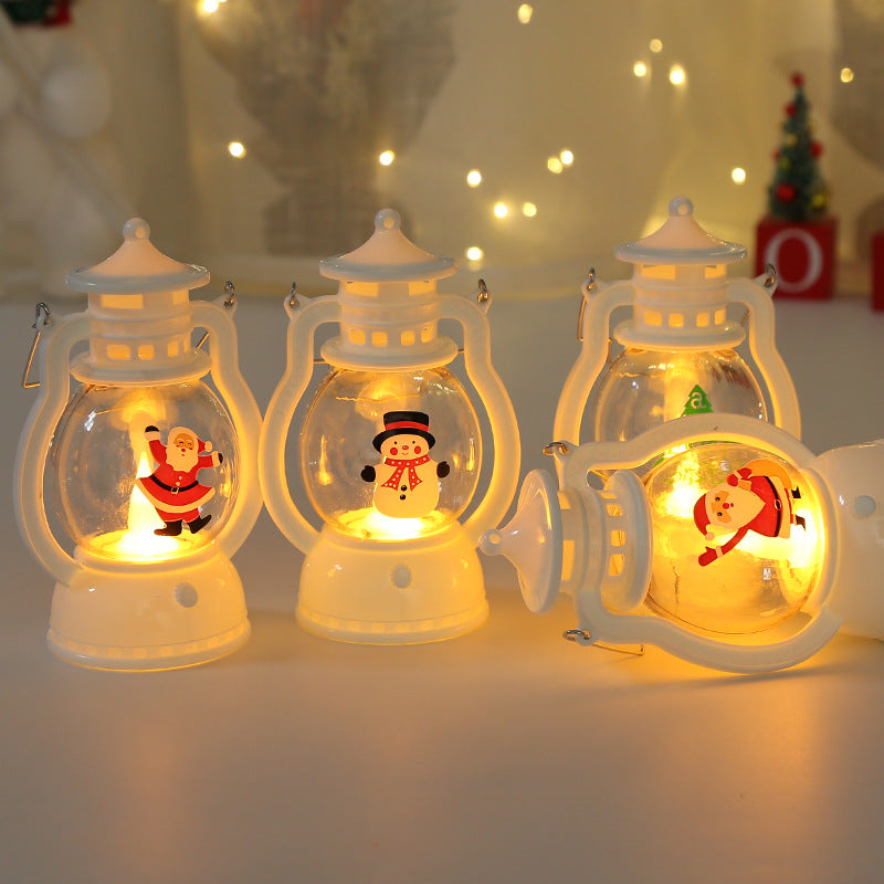 $10 christmas gifts Christmas portable small oil lamp Led light Christmas Decorations For Home Christmas Ornament Xmas Navidad Natal New Year 2025