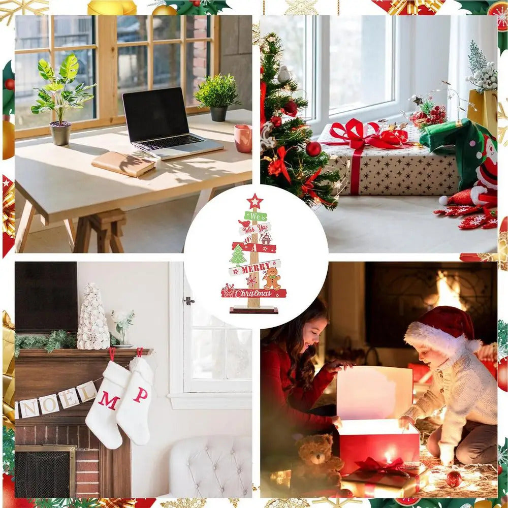 $10 christmas gifts New Gingerbread Christmas Decorations Sign Wood Christmas Table Decor Christmas Sign Decor Table Centerpieces Rustic Sign Craft