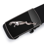 Fashion Casual Belts Leather Men Trendy Pants Genuine Mens Leather Belts Alloy Automatic Buckle Belt