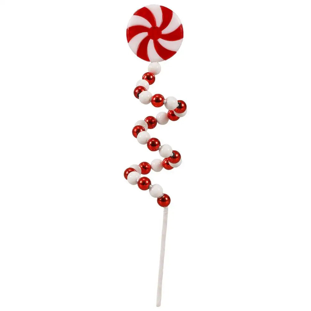 $10 christmas gifts Christmas Candy Cane Decorations Christmas Tree Decoration Red White Lollipop Decoration Curved Candy Christmas Tree Stems Decor