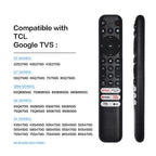 New RC813 FMB1 Voice Remote Control Suitable for TCL Q550G Q650G Q670G Q750G S370G LED UHD QLED Smart TVs